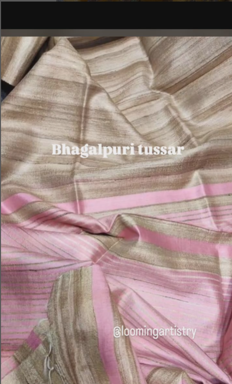 Bhagalpuri Tussar Silk